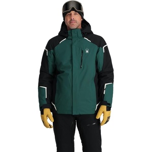 image:imageSpyder Mens Copper Insulated Ski Snow Hooded JacketCypress Green