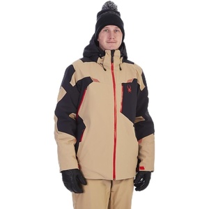 image:imageSpyder Mens Leader Insulated Hooded Ski Snow JacketTannin