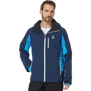 image:imageSpyder Mens Vertex Insulated Ski Snow Hooded Snow JacketTrue Navy 2