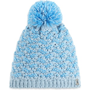 image:imageSpyder Womens Brrr Berry Lined Knit Pom Ski BeanieBlue Drift