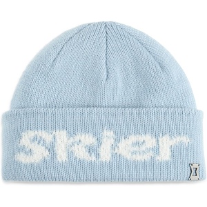 image:imageSpyder Womens Flurry Fold Over Cuff Ski BeanieBlue Drift