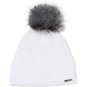 image:imageSpyder Womens Royal Pom Lined Ski BeanieWhite