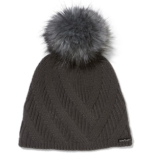image:imageSpyder Womens Royal Pom Lined Ski BeanieWintermoss