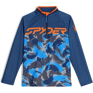 image:imageSpyder boys Camo Half ZipTrue Navy