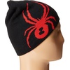 image:imageSpyder Mens Innsbruck Reversible Ski Winter BeanieBlackBurstRed