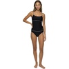 image:imageSpyder Womens 2pc Bikini Swimsuit Set  UPF  Quick Dry Tummy Control Tankini Bathing SuitsEcru Black