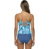 image:imageSpyder Womens 2pc Bikini Swimsuit Set  UPF  Quick Dry Tummy Control Tankini Bathing SuitsOcean
