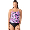 image:imageSpyder Womens 2pc Bikini Swimsuit Set  UPF  Quick Dry Tummy Control Tankini Bathing SuitsWarm