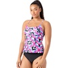 image:imageSpyder Womens 2pc Bikini Swimsuit Set  UPF  Quick Dry Tummy Control Tankini Bathing SuitsWarm