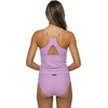 image:imageSpyder Womens 2piece Swimsuit Set  Top amp Hipster Bottom QuickDry Adjustable Straps Removable CupsLilac