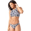 image:imageSpyder Womens 2piece Swimsuit Set  Top amp Hipster Bottom QuickDry Adjustable Straps Removable CupsMono