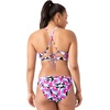 image:imageSpyder Womens 2piece Swimsuit Set  Top amp Hipster Bottom QuickDry Adjustable Straps Removable CupsPink