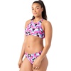 image:imageSpyder Womens 2piece Swimsuit Set  Top amp Hipster Bottom QuickDry Adjustable Straps Removable CupsPink