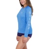 image:imageSpyder Womens Long Sleeve Rashguard  QuickDry UPF Swim Shirt Beach Surfing Hiking Gym YogaBlue
