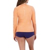 image:imageSpyder Womens Long Sleeve Rashguard  QuickDry UPF Swim Shirt Beach Surfing Hiking Gym YogaCoral
