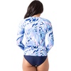 image:imageSpyder Womens Long Sleeve Rashguard  QuickDry UPF Swim Shirt Beach Surfing Hiking Gym YogaDenim
