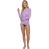 image:imageSpyder Womens Long Sleeve Rashguard  QuickDry UPF Swim Shirt Beach Surfing Hiking Gym YogaLilac