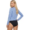 image:imageSpyder Womens Long Sleeve Rashguard  QuickDry UPF Swim Shirt Beach Surfing Hiking Gym YogaSail Blue