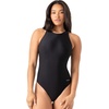 image:imageSpyder Womens Onepiece Swimsuit  Slimming Tummy Control Bathing Suit Removable Cups QuickDry FabricOnyx