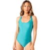 image:imageSpyder Womens Onepiece Swimsuit  Slimming Tummy Control Bathing Suit Removable Cups QuickDry FabricTeal