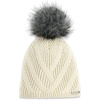image:imageSpyder Womens Royal Pom Lined Ski Beanie Vanilla Latte OS