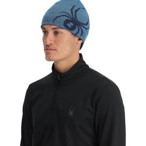 image:imageSpyder Mens Innsbruck Reversible Ski Winter BeanieAether Blue