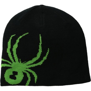 image:imageSpyder Mens Innsbruck Reversible Ski Winter BeanieBlackBlade