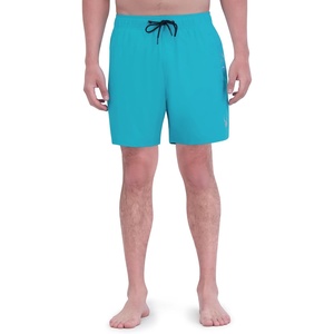 image:imageSpyder Mens Swim Trunks  Stretch QuickDry 7inch Board Shorts Sun Protection amp LinerPeacock