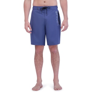 image:imageSpyder Mens Swim Trunks  Stretch QuickDry 9 Board Shorts Sun Protection Pockets amp Brief LinerBlue Grey