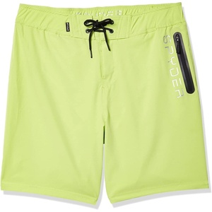 image:imageSpyder Mens Swim Trunks  Stretch QuickDry 9 Board Shorts Sun Protection Pockets amp Brief LinerBright Lime