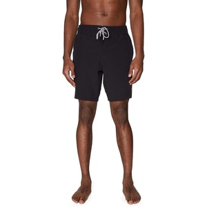 image:imageSpyder Mens Swim Trunks  Stretch QuickDry 9 Board Shorts Sun Protection Pockets amp Brief LinerSolid Black