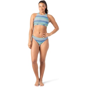 image:imageSpyder Womens 2piece Swimsuit Set  Top amp Hipster Bottom QuickDry Adjustable Straps Removable CupsTeal