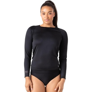 image:imageSpyder Womens Long Sleeve Rashguard  QuickDry UPF Swim Shirt Beach Surfing Hiking Gym YogaOnyx