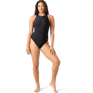 image:imageSpyder Womens Onepiece Swimsuit  Slimming Tummy Control Bathing Suit Removable Cups QuickDry FabricOnyx