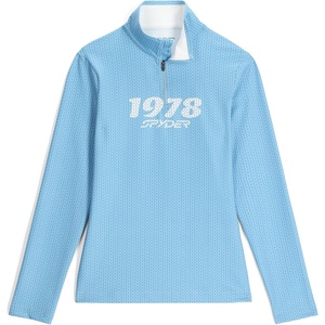 image:imageSpyder womens Vivid 12 ZipBlue Drift