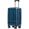 image:imageSpyder Matrix 20 Inch Carry On Expandable Hardside Upright Suitcase with 360 Spinner Wheels TSA Approved Lock OrangeBlue