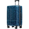image:imageSpyder Matrix 20 Inch Carry On Expandable Hardside Upright Suitcase with 360 Spinner Wheels TSA Approved Lock OrangeBlue