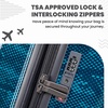 image:imageSpyder Matrix 20 Inch Carry On Expandable Hardside Upright Suitcase with 360 Spinner Wheels TSA Approved Lock OrangeBlue