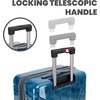 image:imageSpyder Matrix 20 Inch Carry On Expandable Hardside Upright Suitcase with 360 Spinner Wheels TSA Approved Lock OrangeBlue