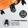 image:imageSpyder Matrix 20 Inch Carry On Expandable Hardside Upright Suitcase with 360 Spinner Wheels TSA Approved Lock OrangeOrange