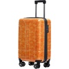 image:imageSpyder Matrix 20 Inch Carry On Expandable Hardside Upright Suitcase with 360 Spinner Wheels TSA Approved Lock OrangeOrange