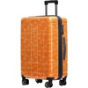image:imageSpyder Matrix 20 Inch Carry On Expandable Hardside Upright Suitcase with 360 Spinner Wheels TSA Approved Lock OrangeOrange