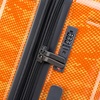 image:imageSpyder Matrix 20 Inch Carry On Expandable Hardside Upright Suitcase with 360 Spinner Wheels TSA Approved Lock OrangeOrange