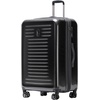 image:imageSpyder Rails Expandable Hardside Upright Suitcase with 360 Spinner Wheels TSA Approved Lock Navy CarryOnBlack