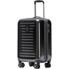 image:imageSpyder Rails Expandable Hardside Upright Suitcase with 360 Spinner Wheels TSA Approved Lock Navy CarryOnBlack
