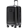 image:imageSpyder Rails Expandable Hardside Upright Suitcase with 360 Spinner Wheels TSA Approved Lock Navy CarryOnBlack