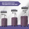 image:imageSpyder Rails Expandable Hardside Upright Suitcase with 360 Spinner Wheels TSA Approved Lock Navy CarryOnBurgundy