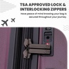 image:imageSpyder Rails Expandable Hardside Upright Suitcase with 360 Spinner Wheels TSA Approved Lock Navy CarryOnBurgundy
