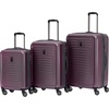 image:imageSpyder Rails Expandable Hardside Upright Suitcase with 360 Spinner Wheels TSA Approved Lock Navy CarryOnBurgundy