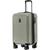 image:imageSpyder Rails Expandable Hardside Upright Suitcase with 360 Spinner Wheels TSA Approved Lock Navy CarryOnMoss Gray